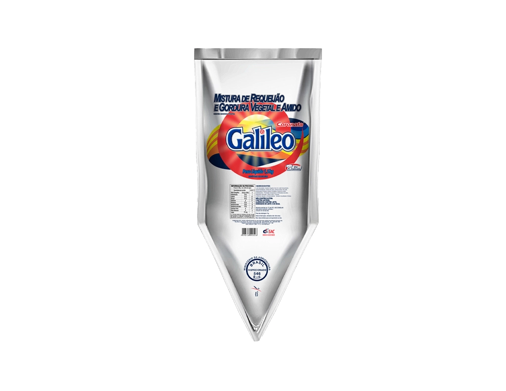 REQUEIJÃO GALILEO COM AMIDO 1,5 KG (CX 10 BIS)